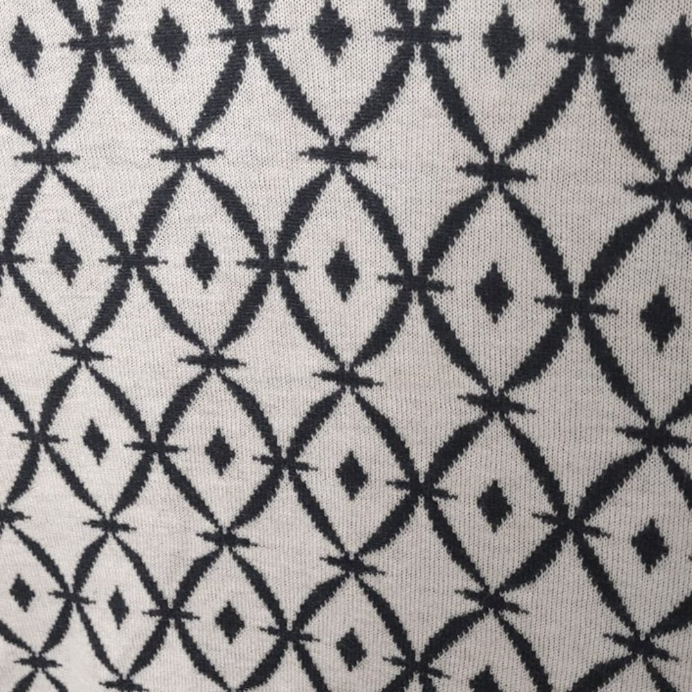 Belldini Open Front Abstract Drapey Cardigan Swea… - image 7